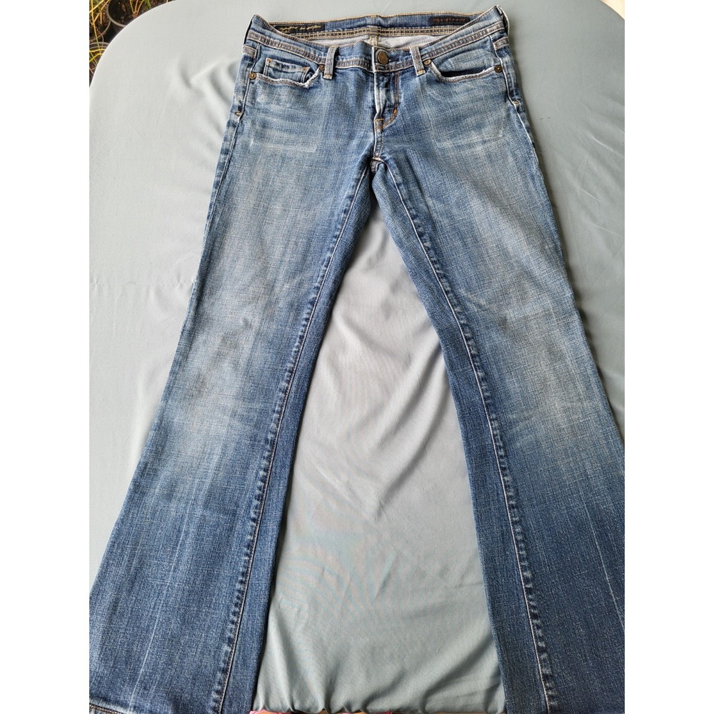 Y2K Citizens of Humanity Low-Rise Faded Bootcut Flare Premium Denim Jeans 28
